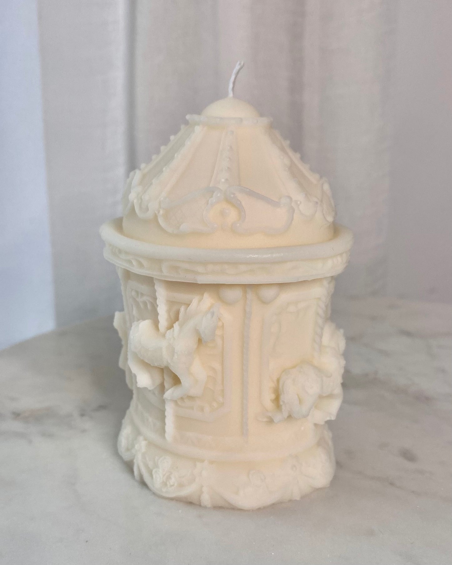 Körhinta szoborgyertya