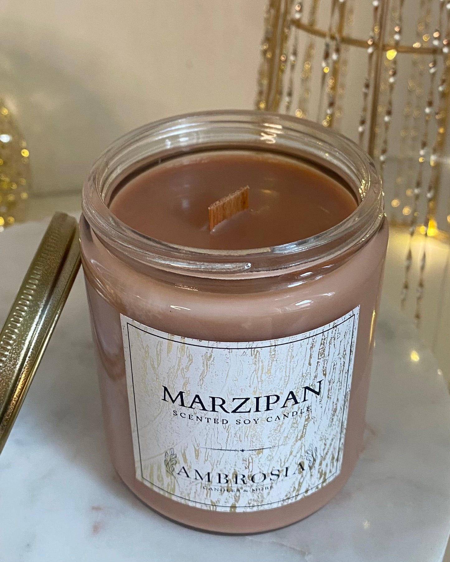 Marzipan illatgyertya