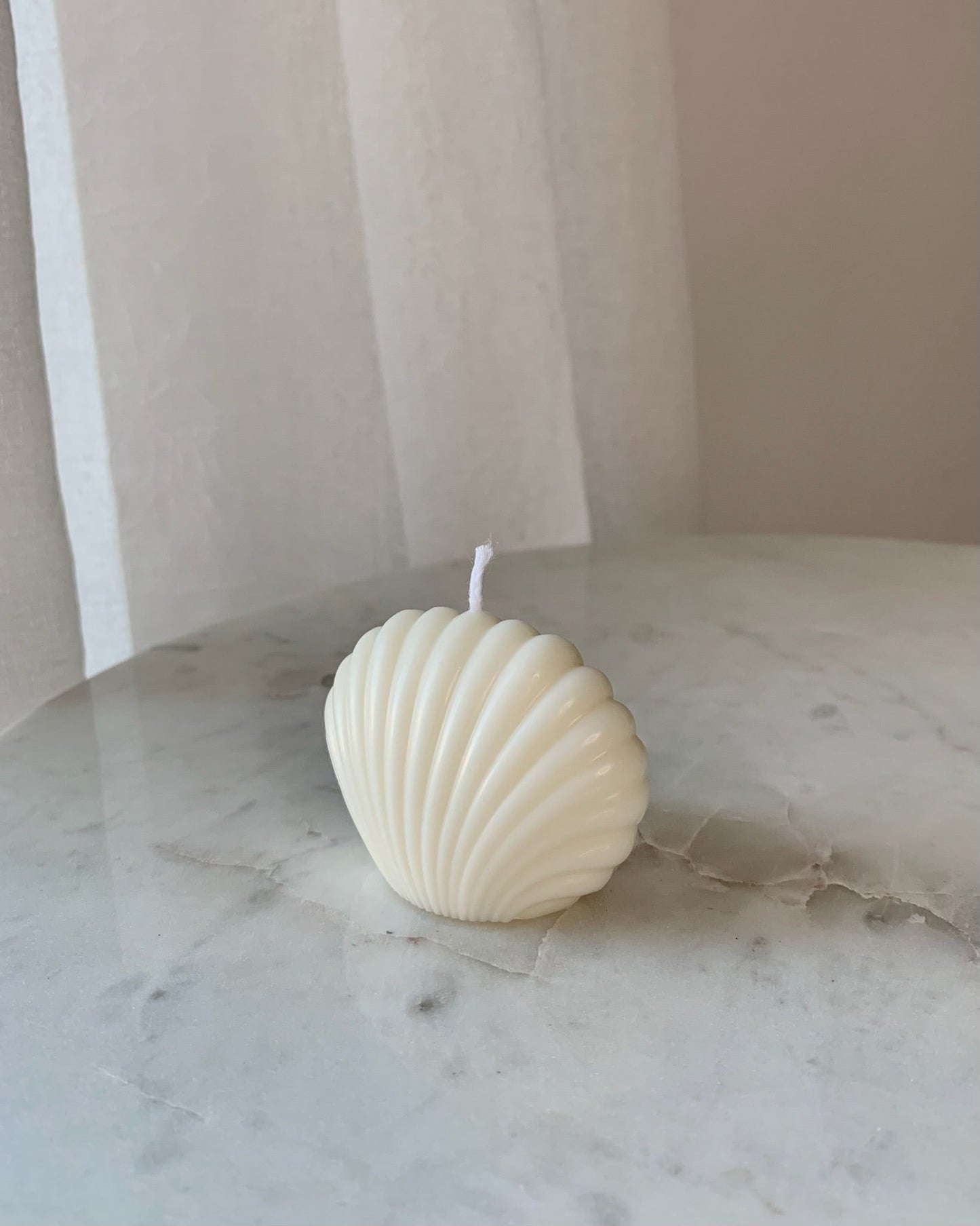 Kis kagyló gyertya - AMBROSIA Candles & More