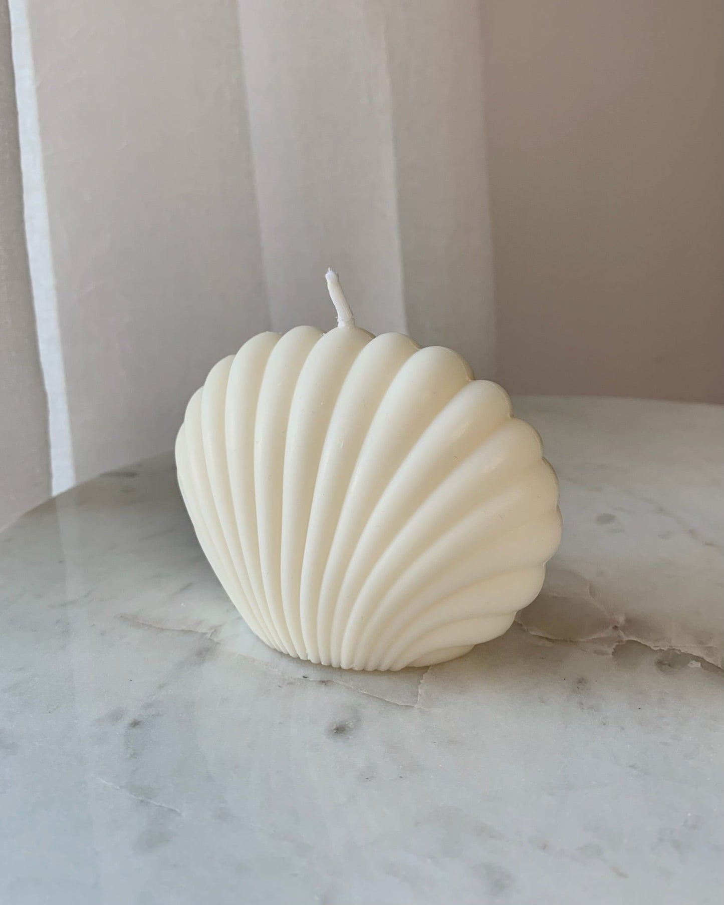 Nagy kagyló gyertya - AMBROSIA Candles & More
