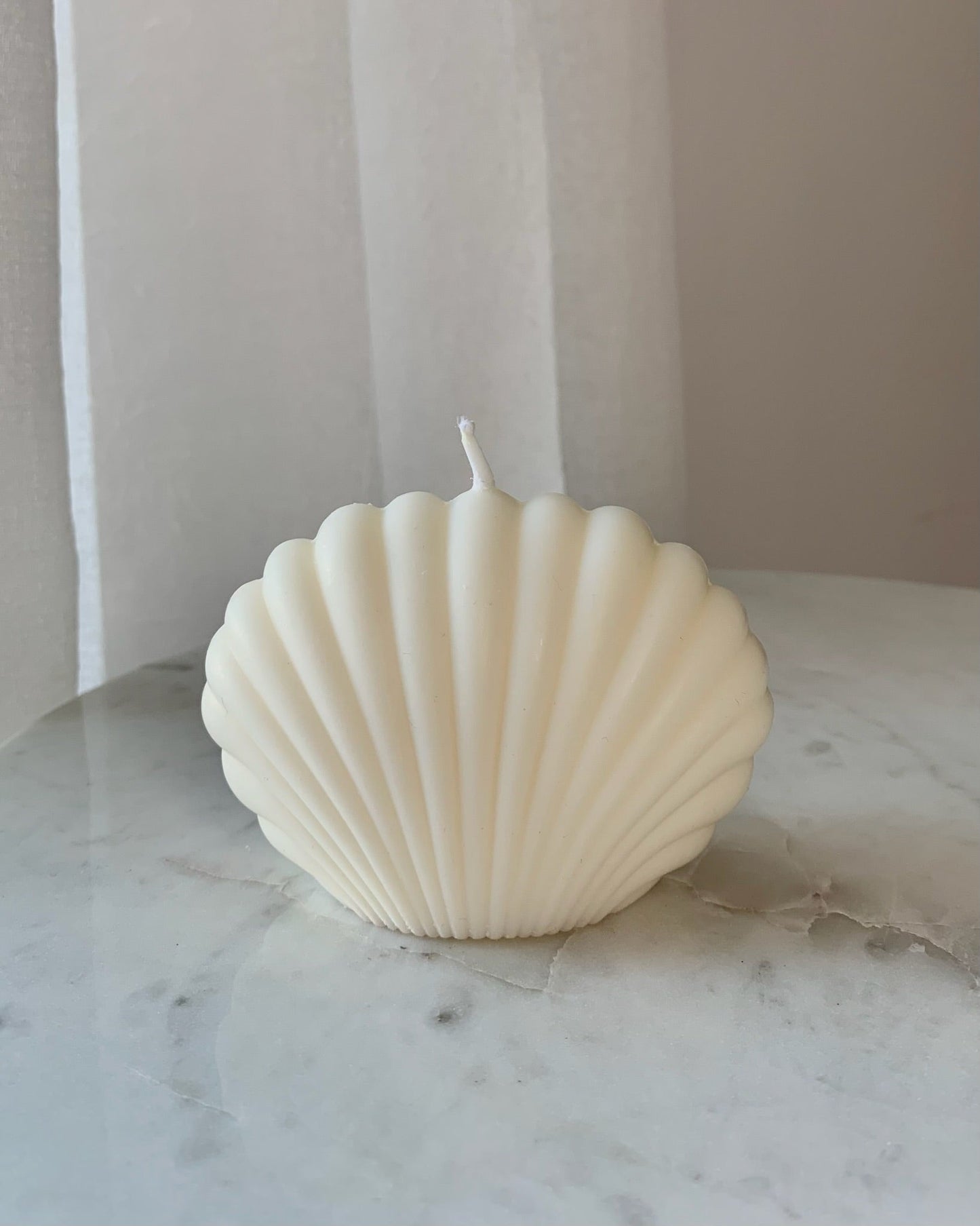 Nagy kagyló gyertya - AMBROSIA Candles & More