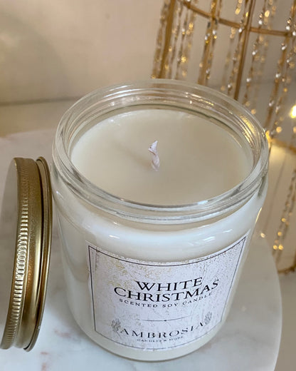 White Christmas illatgyertya