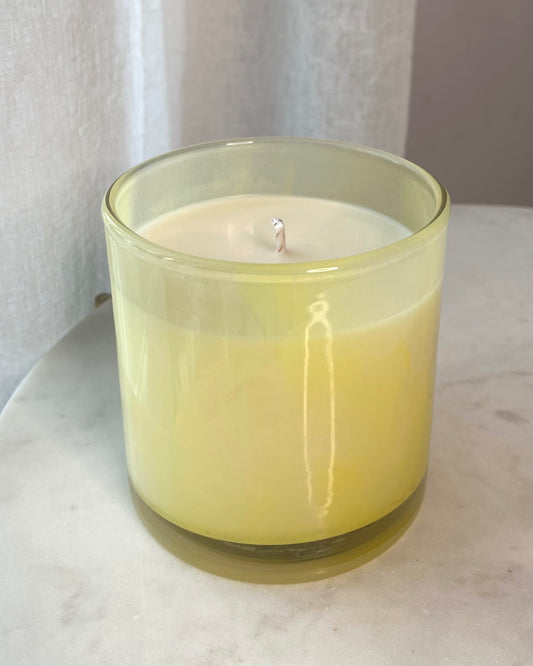 NyugiBogár szúnyogriasztó gyertya prémium üvegben pamut kanóccal