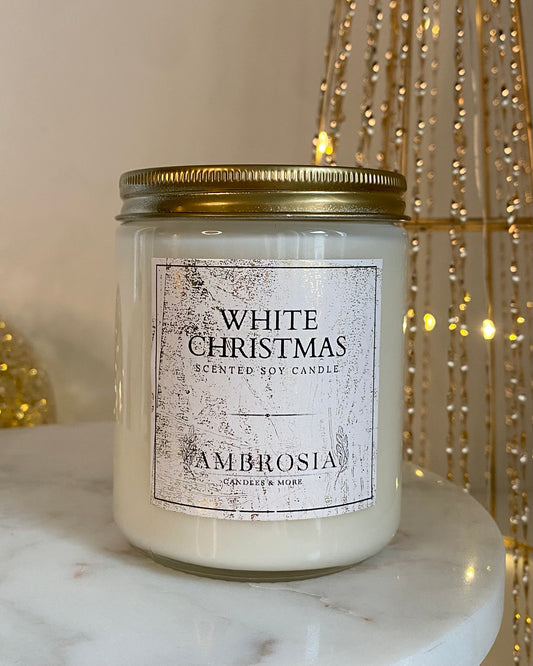 White Christmas illatgyertya