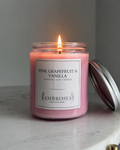 Pink Grapefruit & Vanilla illatgyertya