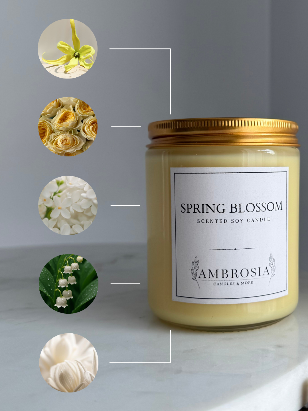 Spring Blossom illatgyertya