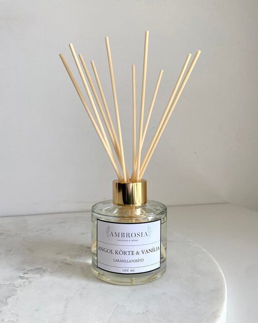 Angol körte & vanília lakásillatosító - AMBROSIA Candles & More