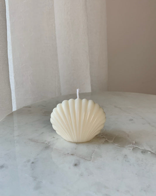 Kis kagyló gyertya - AMBROSIA Candles & More