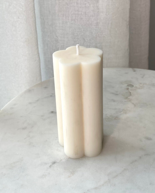 Nagy virág gyertya - AMBROSIA Candles & More