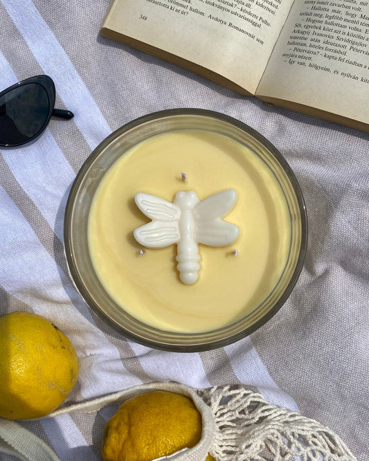 NyugiBogár szúnyogriasztó óriás gyertya pamut kanóccal - AMBROSIA Candles & More