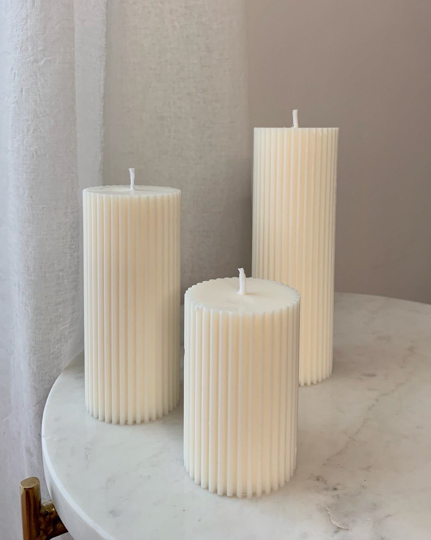 Oszlop gyertyák szettben - AMBROSIA Candles & More