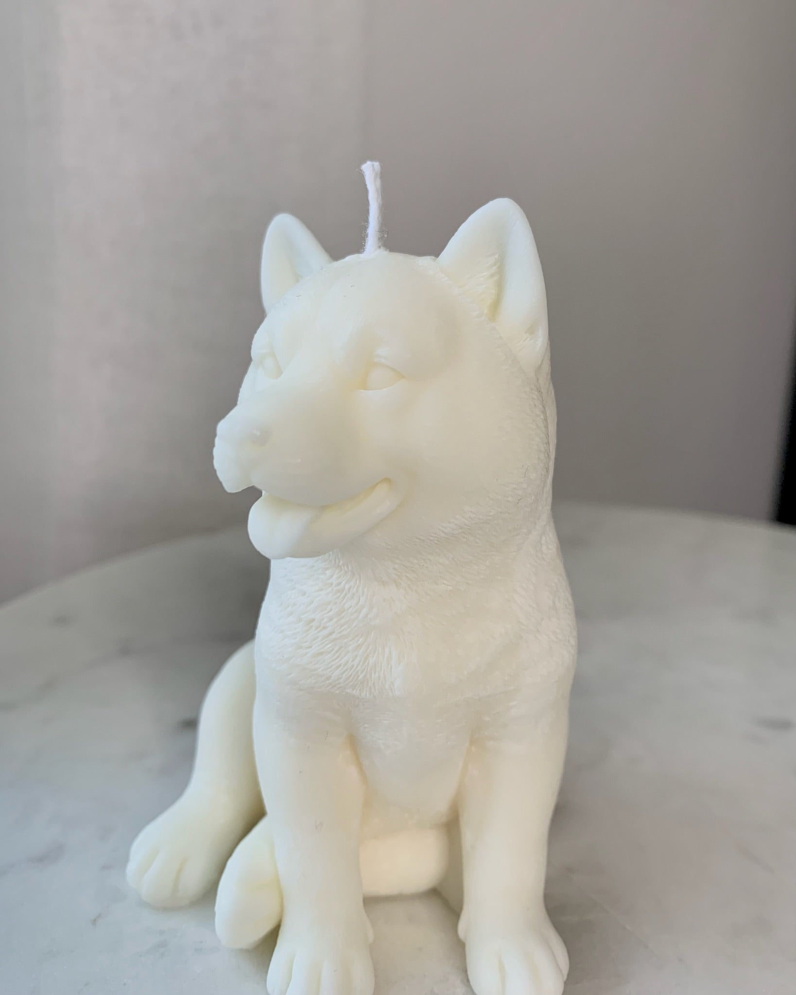 Shiba inu gyertya - AMBROSIA Candles & More