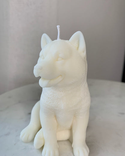 Shiba inu gyertya - AMBROSIA Candles & More