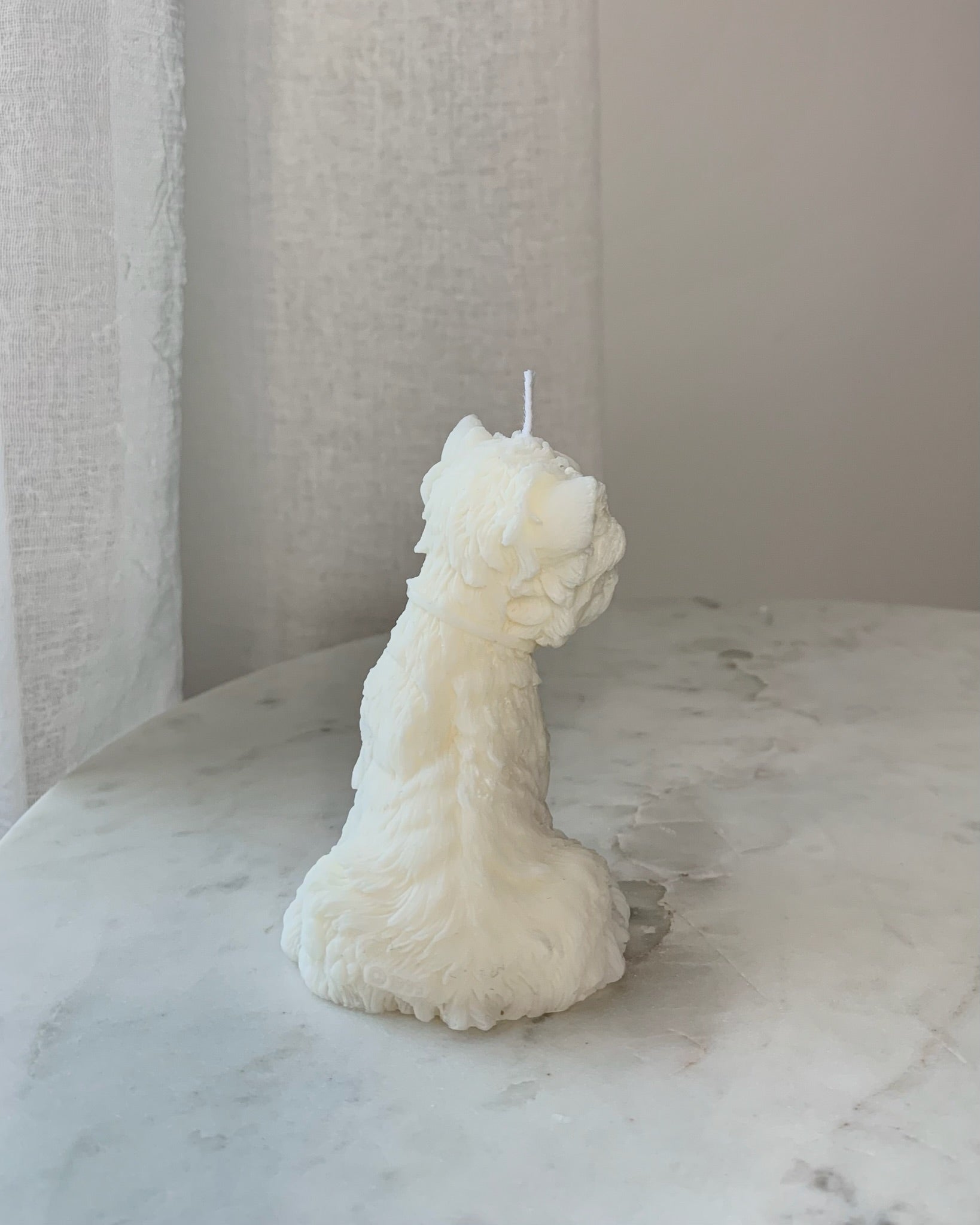Westie gyertya - AMBROSIA Candles & More